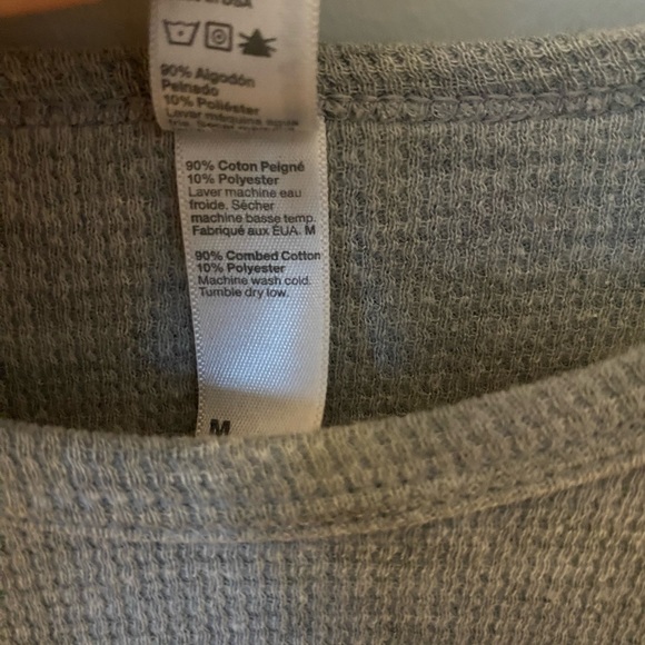 💙 American Apparel Grey Long Sleeve - Picture 4 of 4